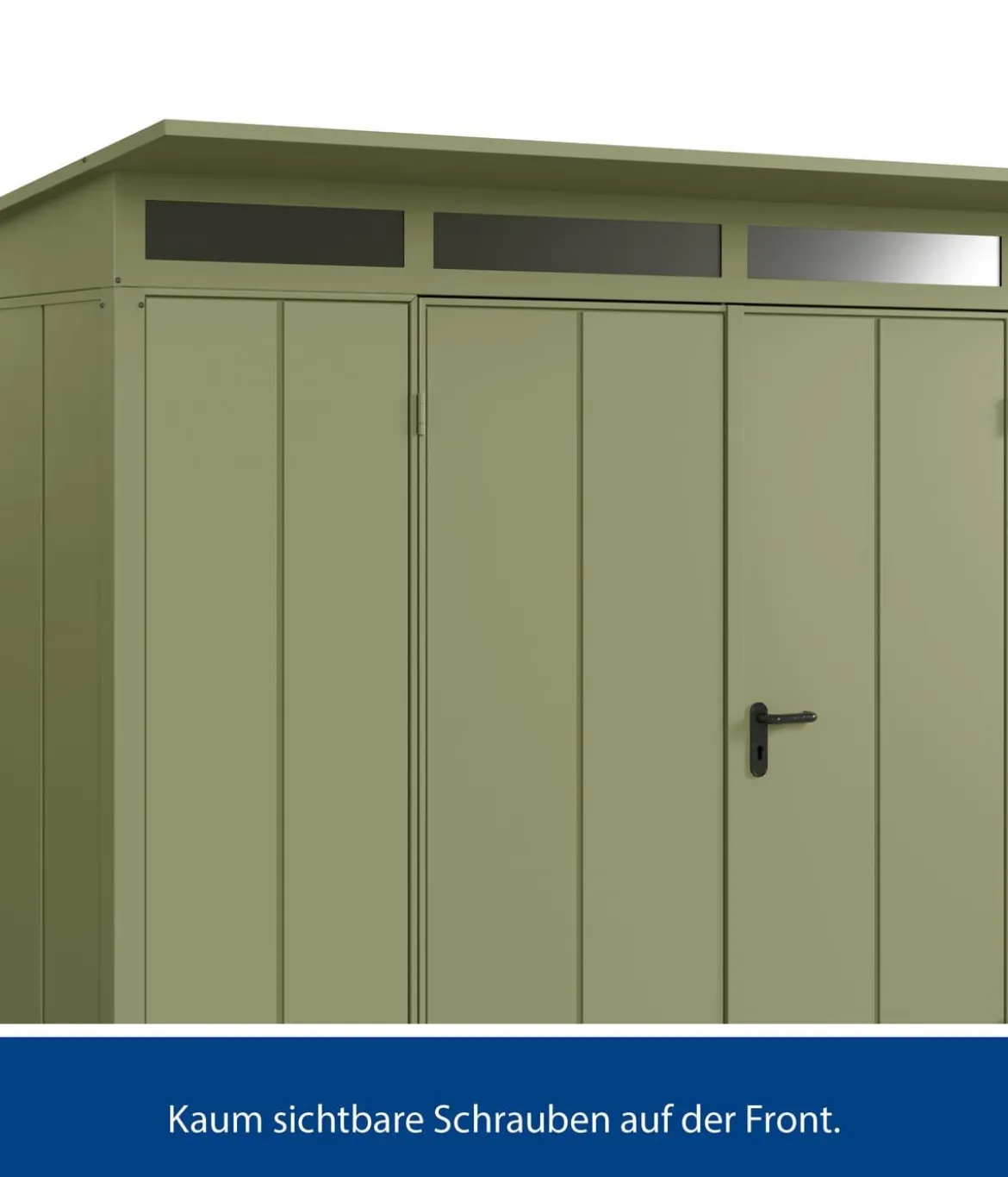 Hörmann Berry-Gerätehaus Modern-P Typ 3, ca. B312,7/H232,3/T283,4 cm