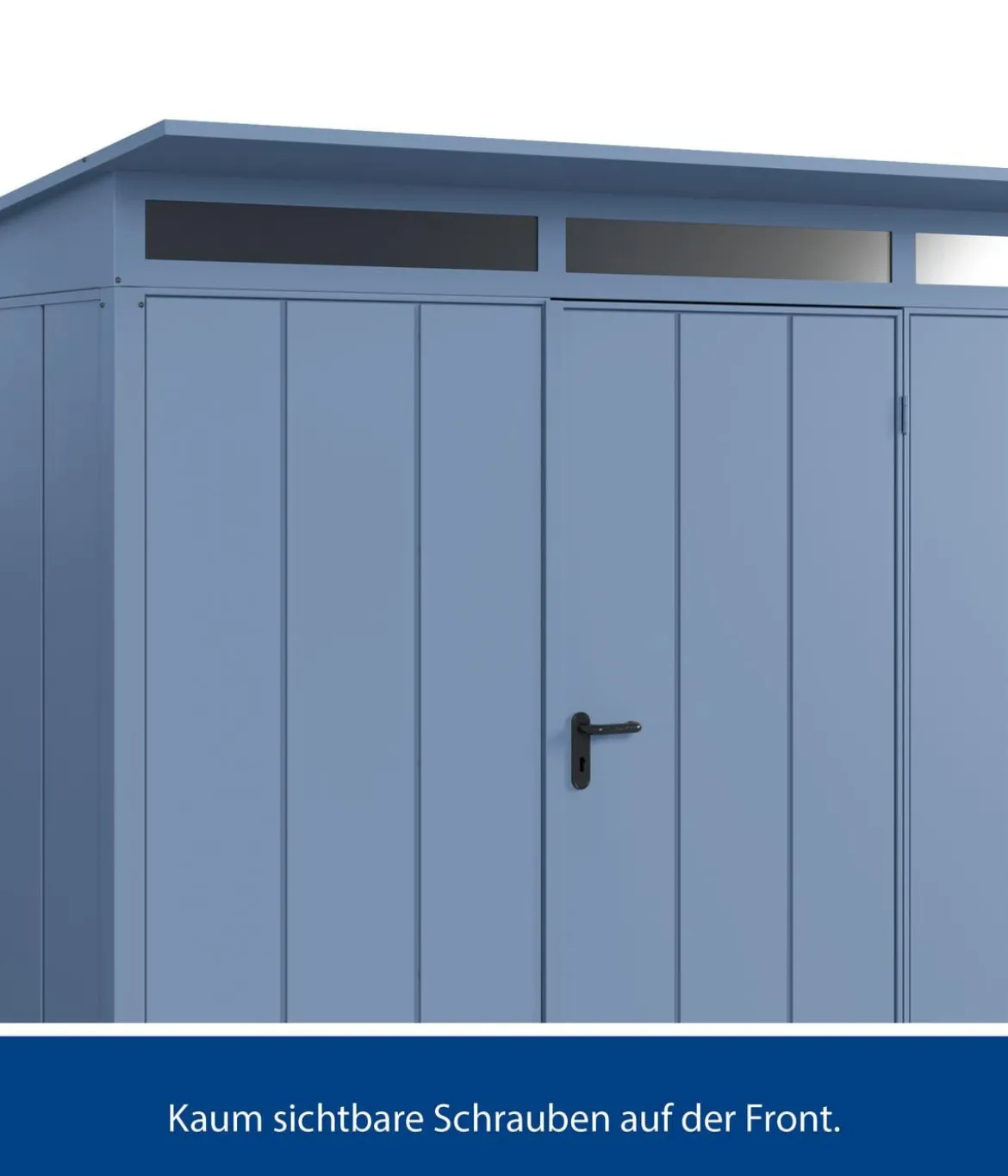 Hörmann Berry-Gerätehaus Modern-P Typ 3, ca. B312,7/H232,3/T283,4 cm