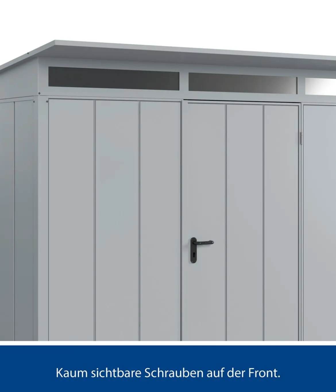 Hörmann Berry-Gerätehaus Modern-P Typ 3, ca. B312,7/H232,3/T283,4 cm