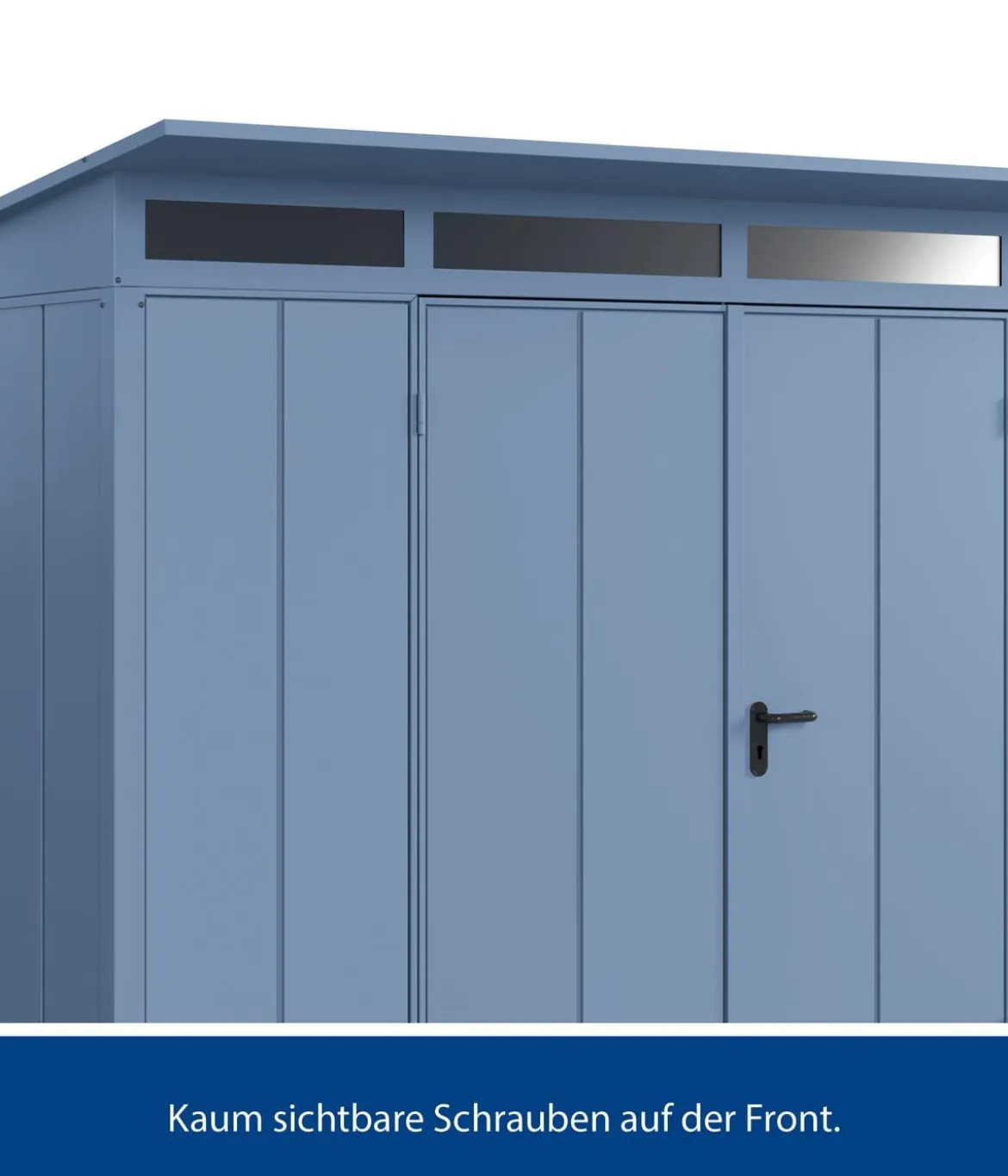 Hörmann Berry-Gerätehaus Modern-P Typ 3, ca. B312,7/H232,3/T283,4 cm