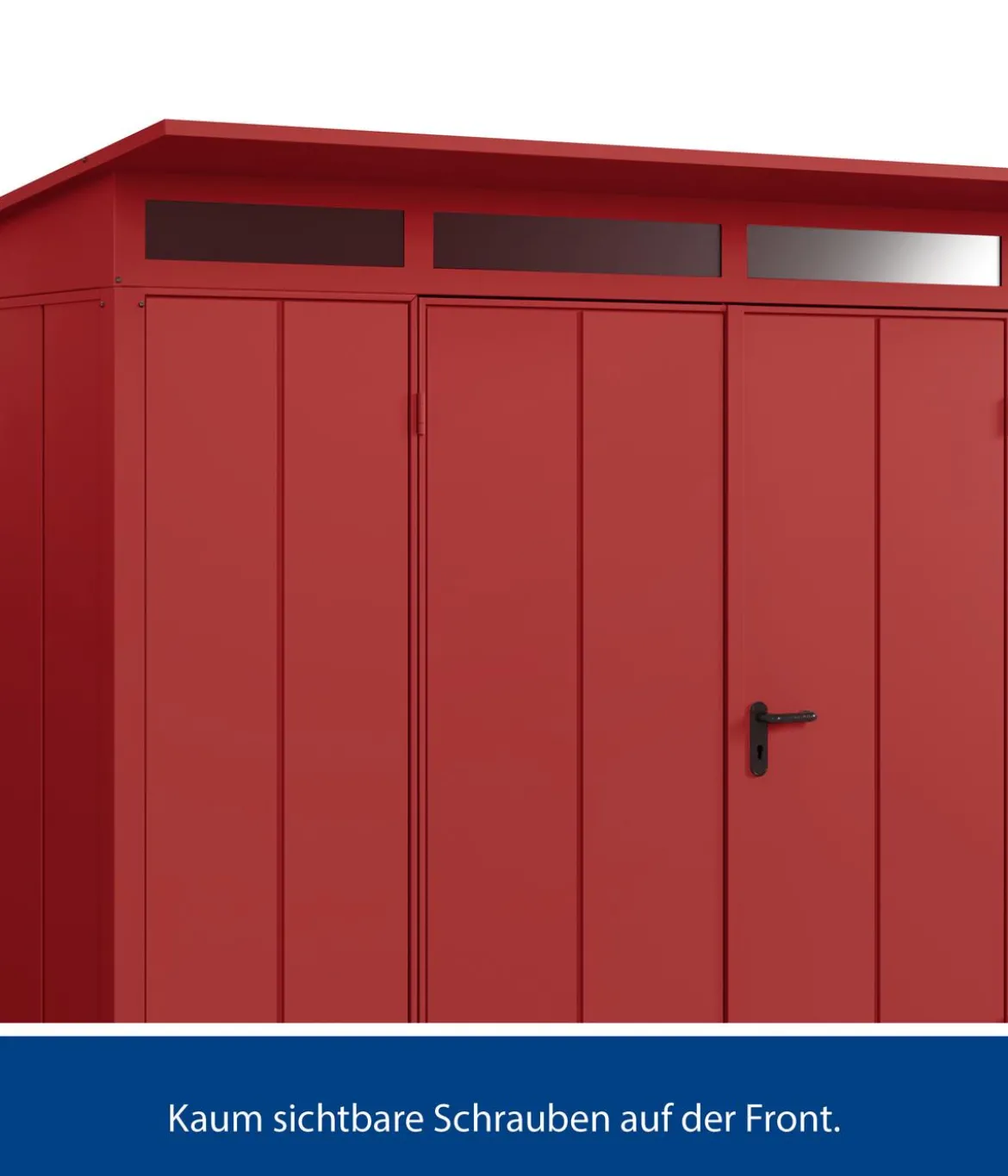 Hörmann Berry-Gerätehaus Modern-P Typ 3, ca. B312,7/H232,3/T283,4 cm