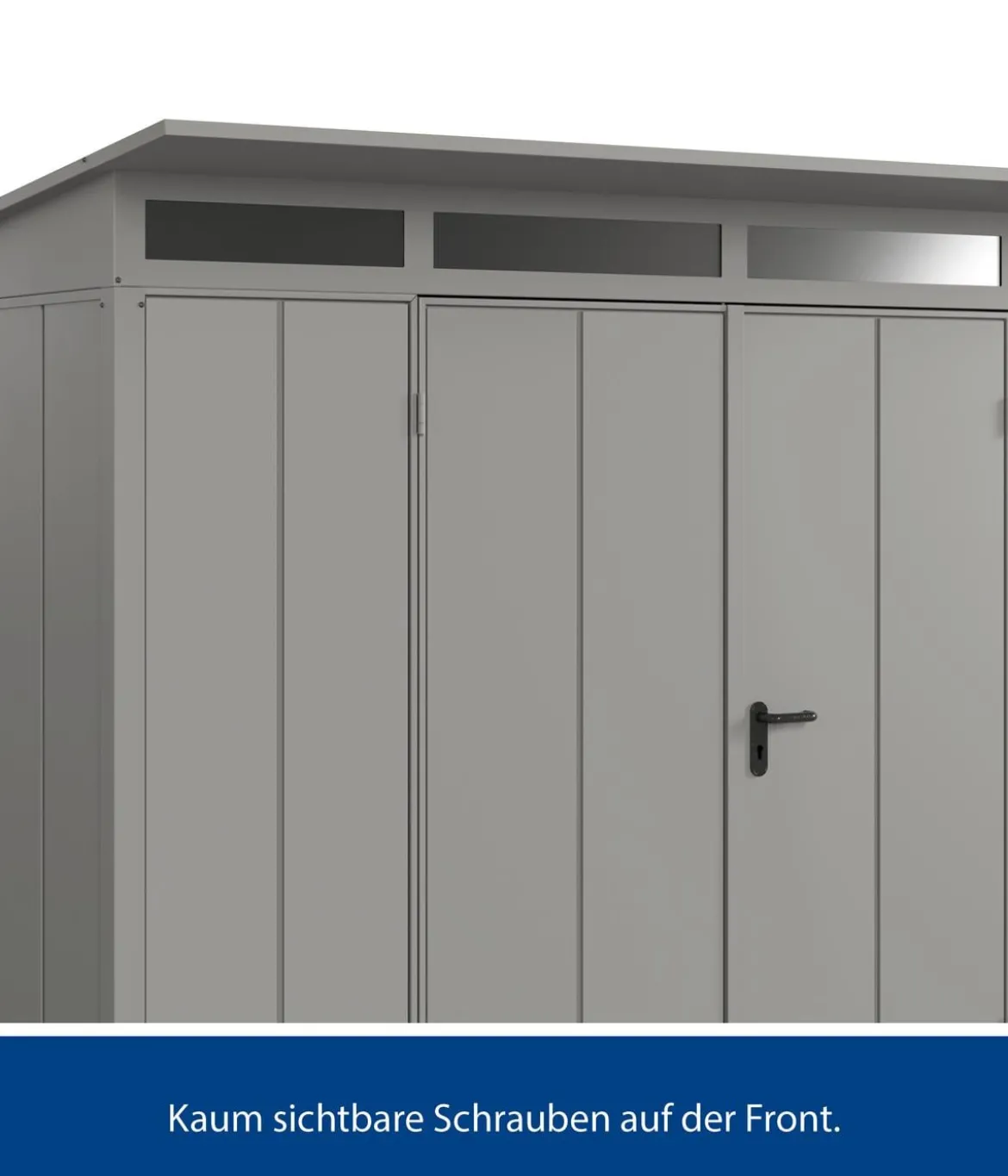 Hörmann Berry-Gerätehaus Modern-P Typ 3, ca. B312,7/H232,3/T283,4 cm