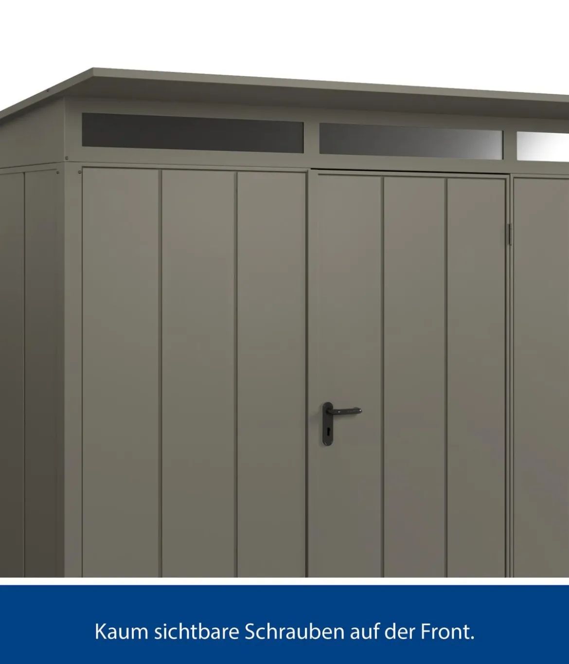 Hörmann Berry-Gerätehaus Modern-P Typ 3, ca. B312,7/H232,3/T283,4 cm