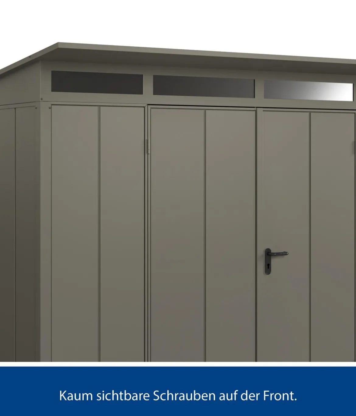 Hörmann Berry-Gerätehaus Modern-P Typ 3, ca. B312,7/H232,3/T283,4 cm