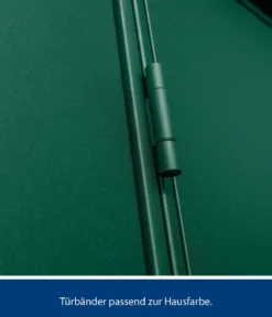 Hörmann Berry-Gerätehaus Modern-P Typ 3, ca. B312,7/H232,3/T283,4 cm