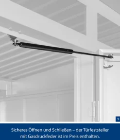 Hörmann Berry-Gerätehaus Modern-P Typ 3, ca. B312,7/H232,3/T283,4 cm
