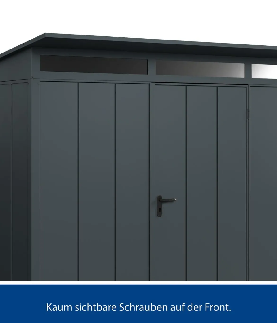 Hörmann Berry-Gerätehaus Modern-P Typ 3, ca. B312,7/H232,3/T283,4 cm
