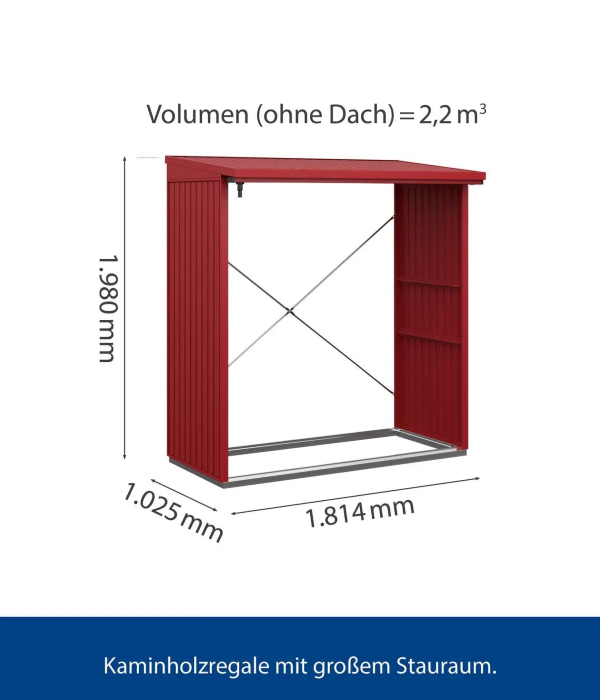 Hörmann Berry-Kaminholzregal Classic