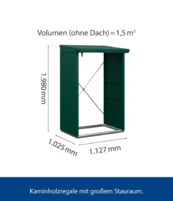 Hörmann Berry-Kaminholzregal Classic