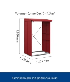 Hörmann Berry-Kaminholzregal Modern