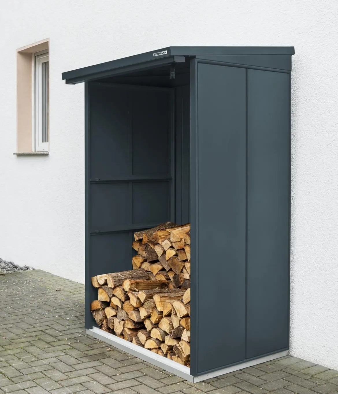 Hörmann Berry-Kaminholzregal Modern