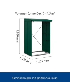 Hörmann Berry-Kaminholzregal Modern
