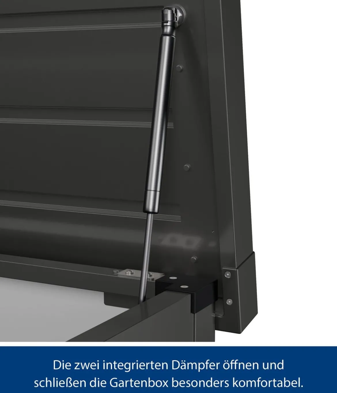 Hörmann Gartenbox Juno Modern 1320, 400 Liter, ca. B136/H72,5/T67,5 cm