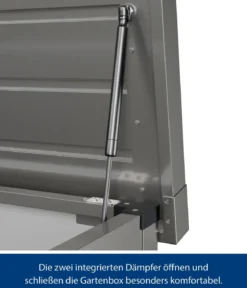 Hörmann Gartenbox Juno Modern 1320, 400 Liter, ca. B136/H72,5/T67,5 cm