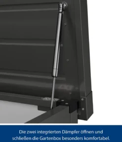 Hörmann Gartenbox Juno Modern 1620, 700 Liter, ca. B166/H72,5/T87,5 cm