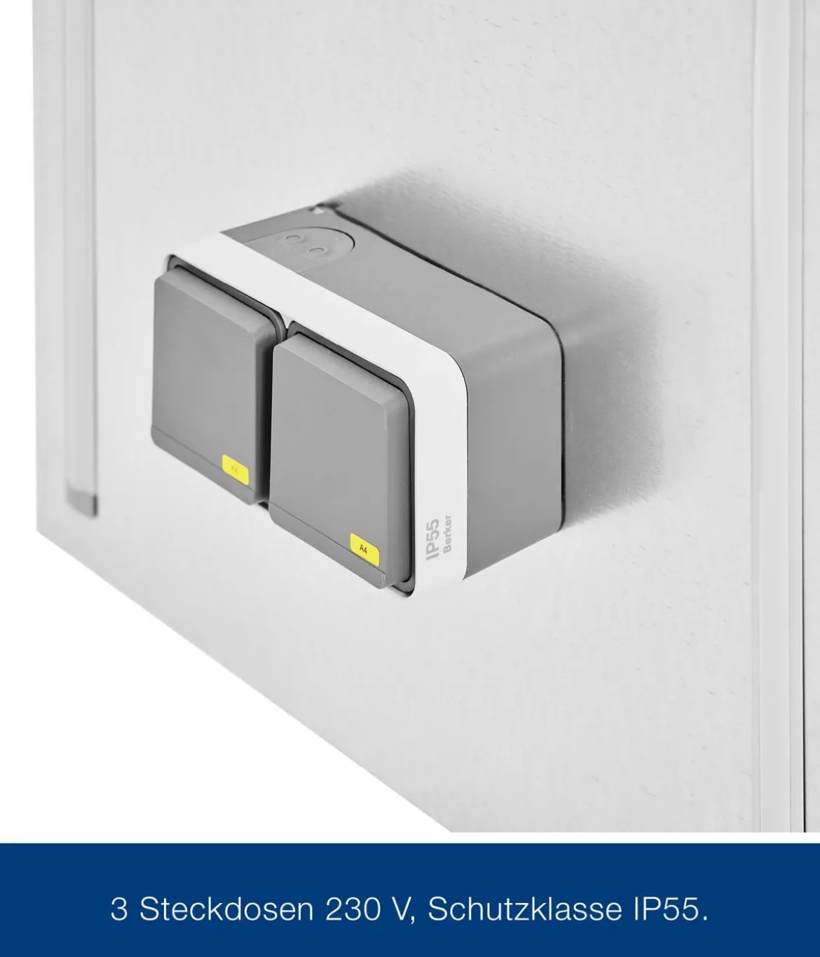 Hörmann Juno Elektropanel mit 3-Phasen-Wechselstrom, ca. B47/H170/T2 cm