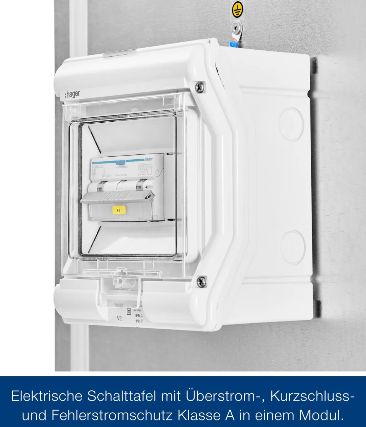 Hörmann Juno Elektropanel mit 3-Phasen-Wechselstrom, ca. B47/H170/T2 cm