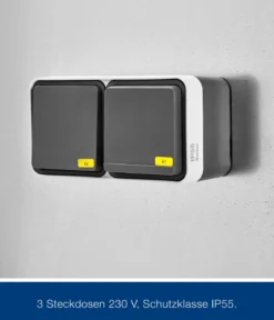 Hörmann Juno Elektropanel mit 1-Phasen-Wechselstrom, ca. B47/H180/T2 cm