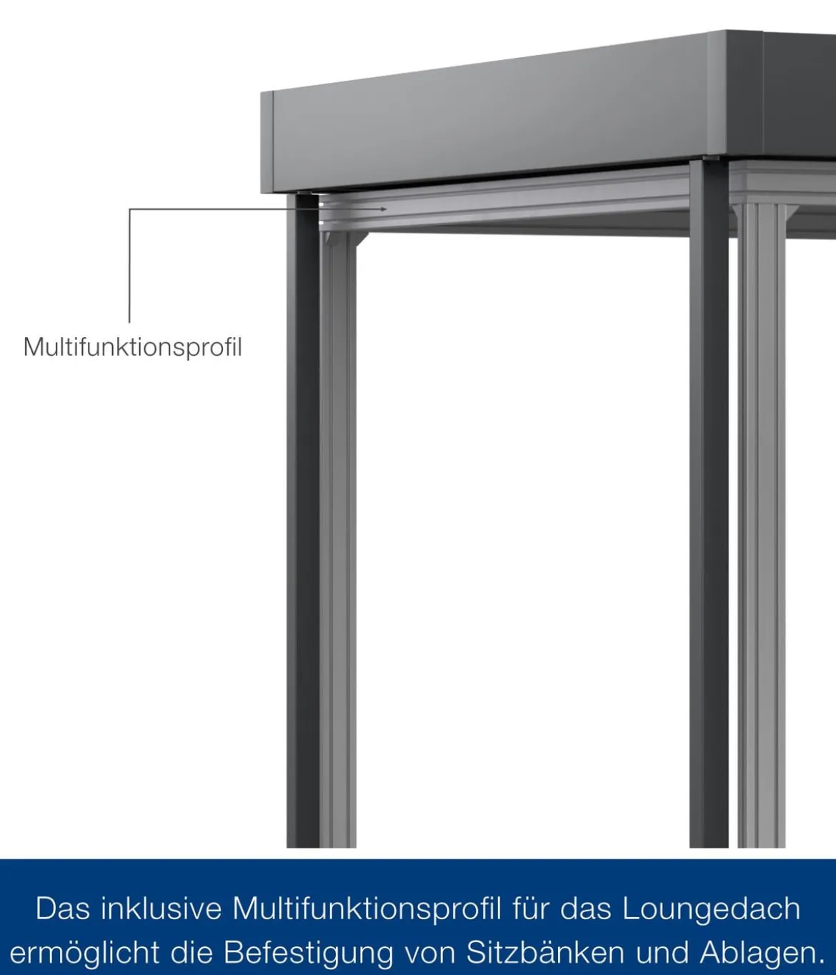 Hörmann Juno Loungedach für JFD7/11/14, ca. B225/H220/T325 cm