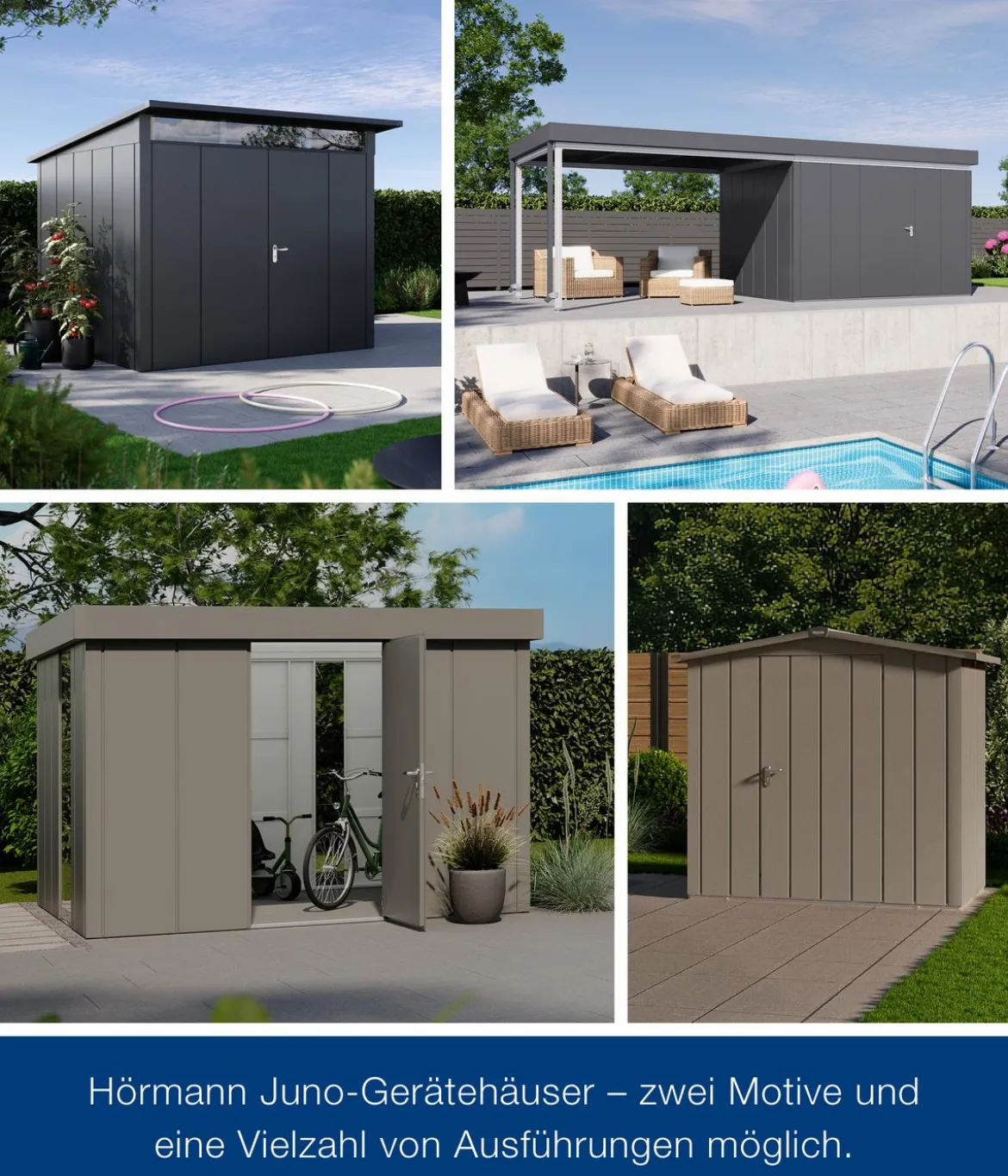Hörmann Juno Loungedach für JFD7/11/14, ca. B225/H220/T325 cm