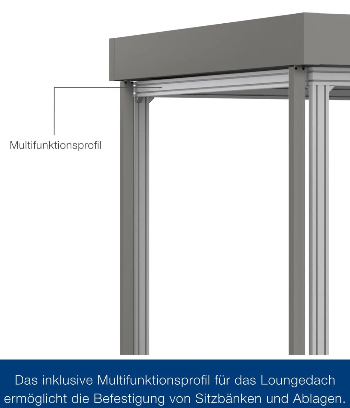 Hörmann Juno Loungedach für JFD6/10/13, ca. B225/H220/T277 cm