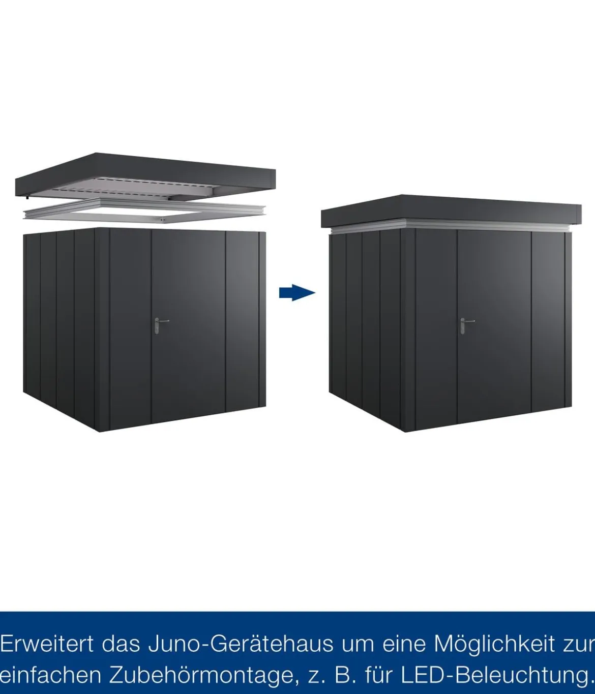 Hörmann Juno Multifunktionsprofil für JFD10, ca. B262/T262 cm
