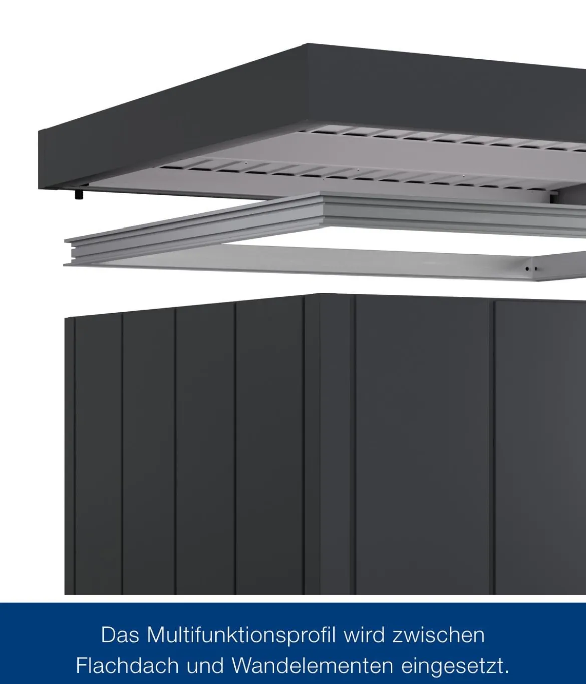 Hörmann Juno Multifunktionsprofil für JFD10, ca. B262/T262 cm