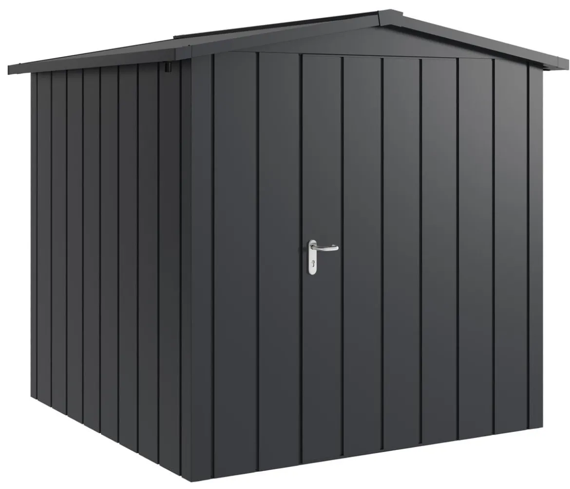 Hörmann Metallgerätehaus Juno JSD5 M-Sk Motiv Modern, ca. B237/H223/T229 cm