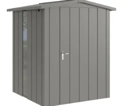 Hörmann Metallgerätehaus Juno JSD2 M-SK Motiv Modern bodentiefes Fenster, ca. B189/H219/T181 cm