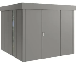 Hörmann Metallgerätehaus Juno JFD10 L-Sk Motiv Design, ca. B277/H222/T277 cm