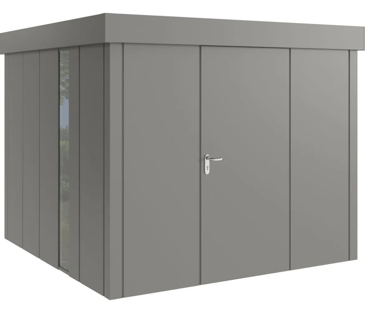 Hörmann Metallgerätehaus Juno JFD10 L-Sk Motiv Design, ca. B277/H222/T277 cm