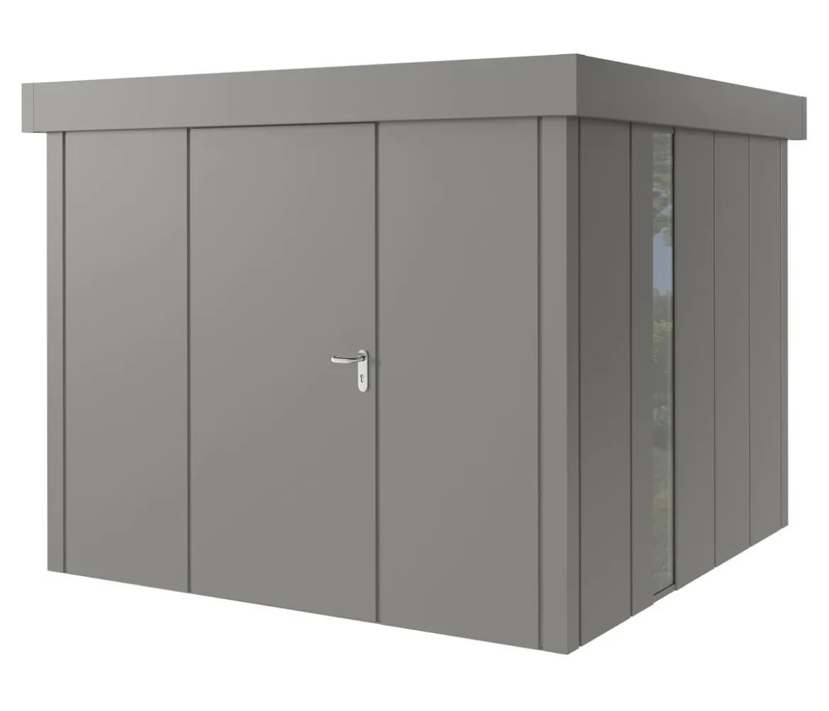 Hörmann Metallgerätehaus Juno JFD10 L-Sk Motiv Design, ca. B277/H222/T277 cm