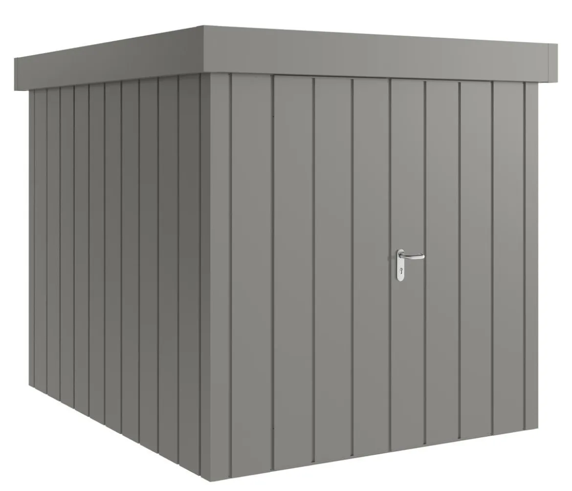Hörmann Metallgerätehaus Juno JFD6 M-Sk Motiv Modern mit Doppeltür, ca. B229/H222/T277 cm