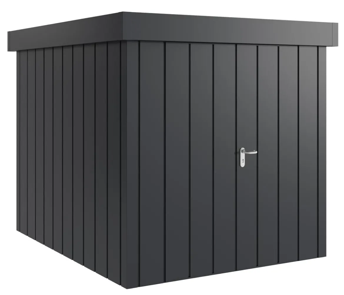 Hörmann Metallgerätehaus Juno JFD6 M-Sk Motiv Modern mit Doppeltür, ca. B229/H222/T277 cm