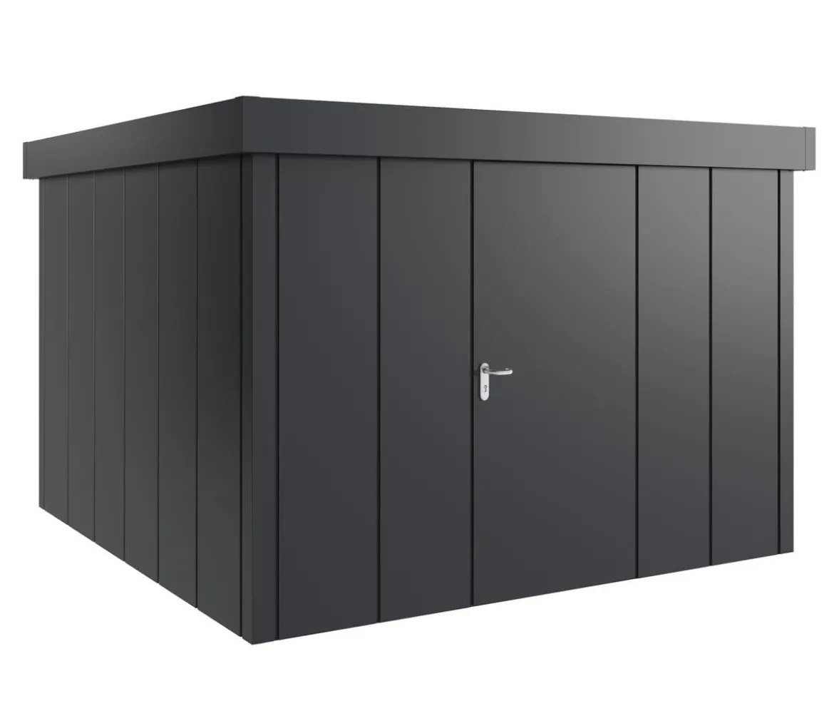 Hörmann Metallgerätehaus Juno JFD14 L-Sk Motiv Design, ca. B325/H222/T325 cm