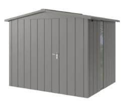 Hörmann Metallgerätehaus Juno JSD9 M-Sk Motiv Modern bodentiefes Fenster, ca. B285/H227/T237 cm