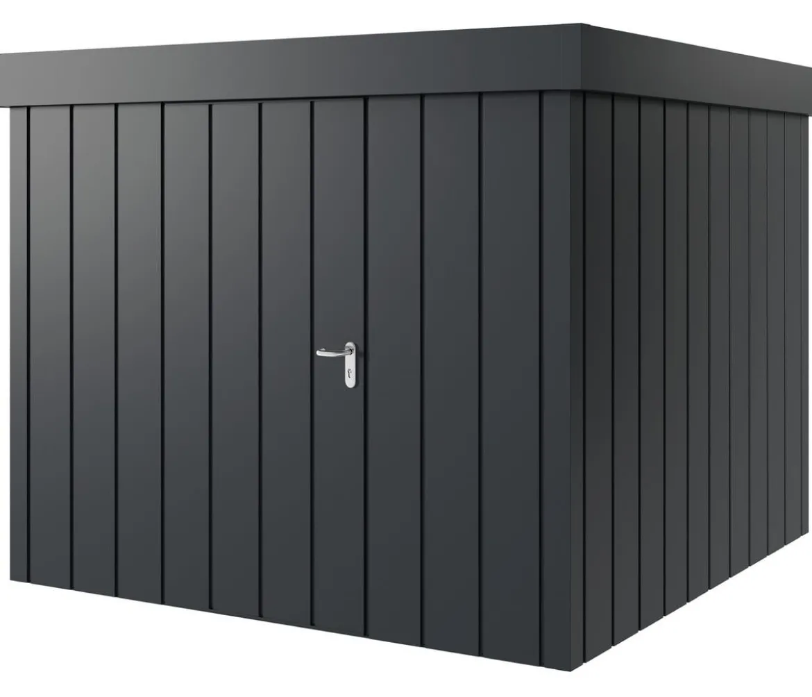 Hörmann Metallgerätehaus Juno JFD10 M-Sk Motiv Modern, ca. B277/H222/T277 cm