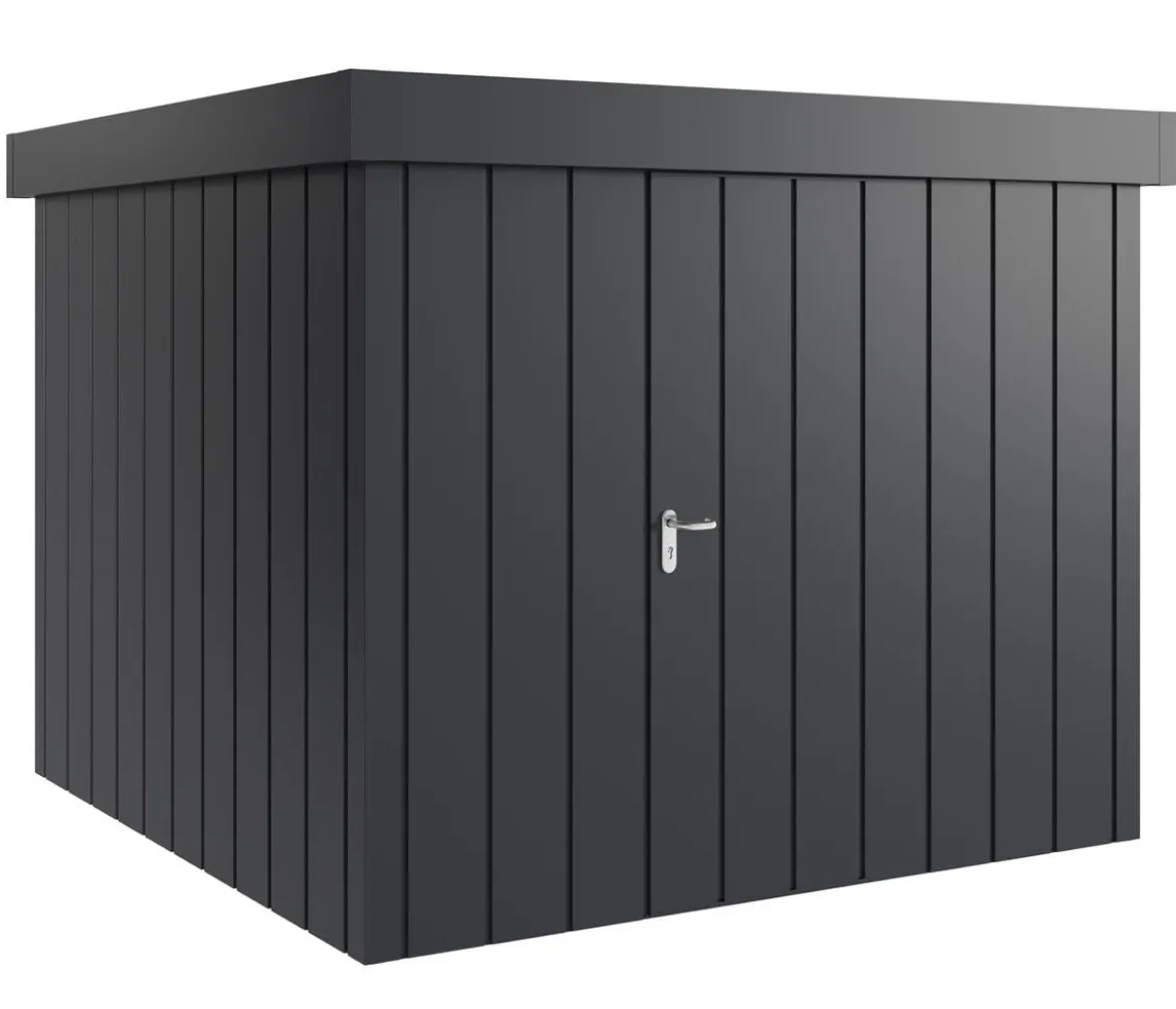Hörmann Metallgerätehaus Juno JFD10 M-Sk Motiv Modern, ca. B277/H222/T277 cm