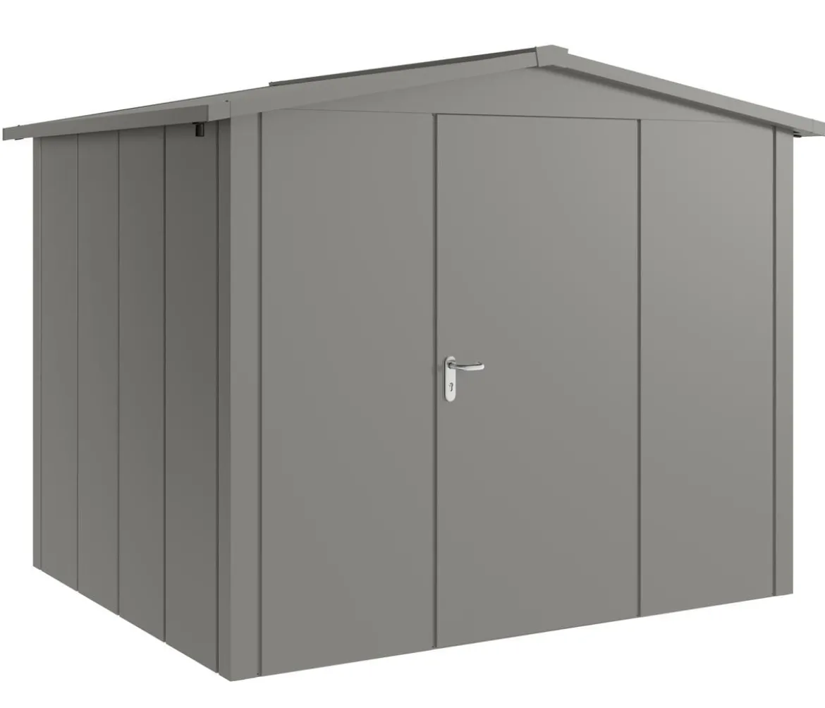 Hörmann Metallgerätehaus Juno JSD9 L-Sk Motiv Design, ca. B285/H227/T237 cm