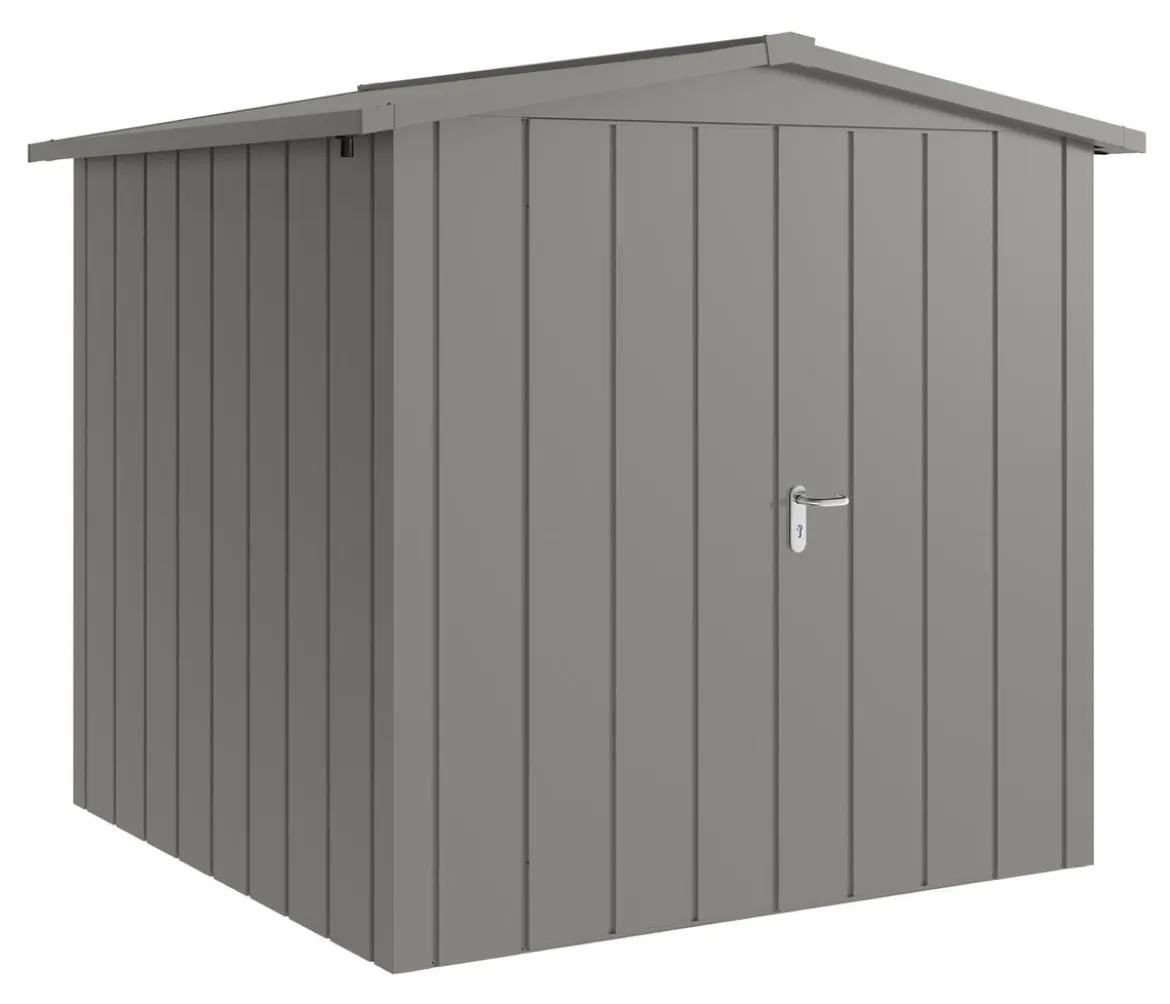 Hörmann Metallgerätehaus Juno JSD5 M-Sk Motiv Modern mit Doppeltür, ca. B237/H223/T229 cm