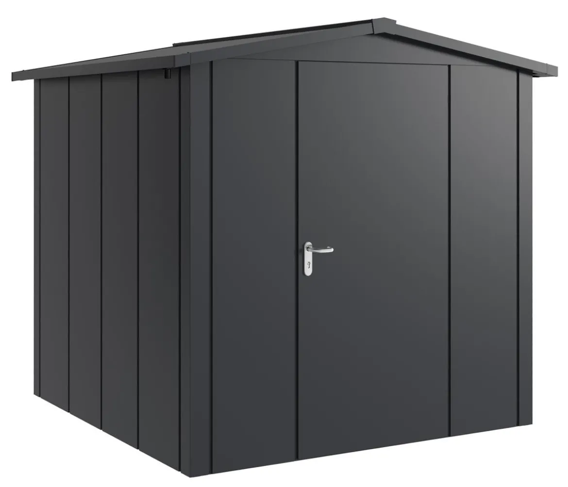 Hörmann Metallgerätehaus Juno JSD5 L-Sk Motiv Design, ca. B237/H223/T229 cm