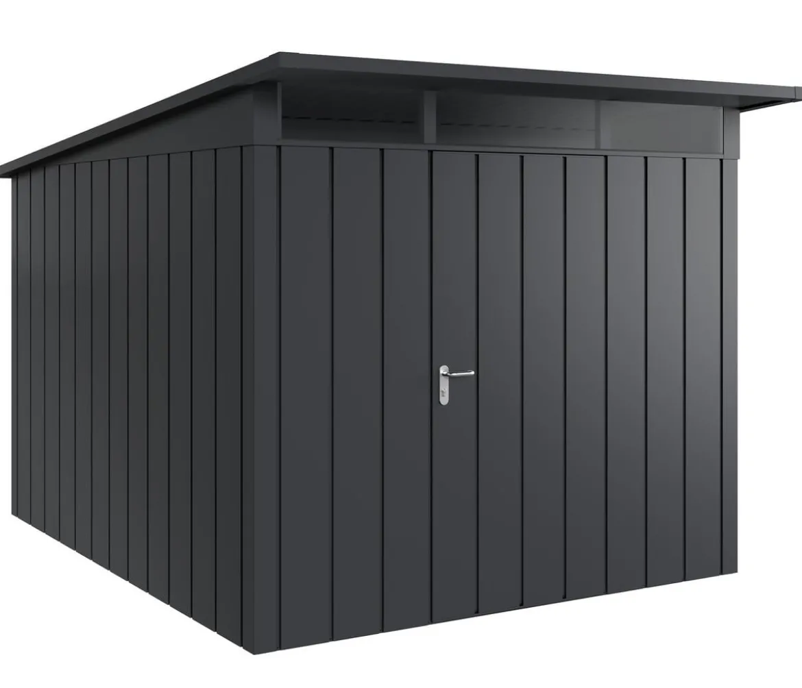 Hörmann Metallgerätehaus Juno JPD11 M-Sk Motiv Modern, ca. B277/H232/T358 cm