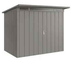 Hörmann Metallgerätehaus Juno JPD8 M-Sk Motiv Modern mit Doppeltür, ca. B277/H224/T214 cm