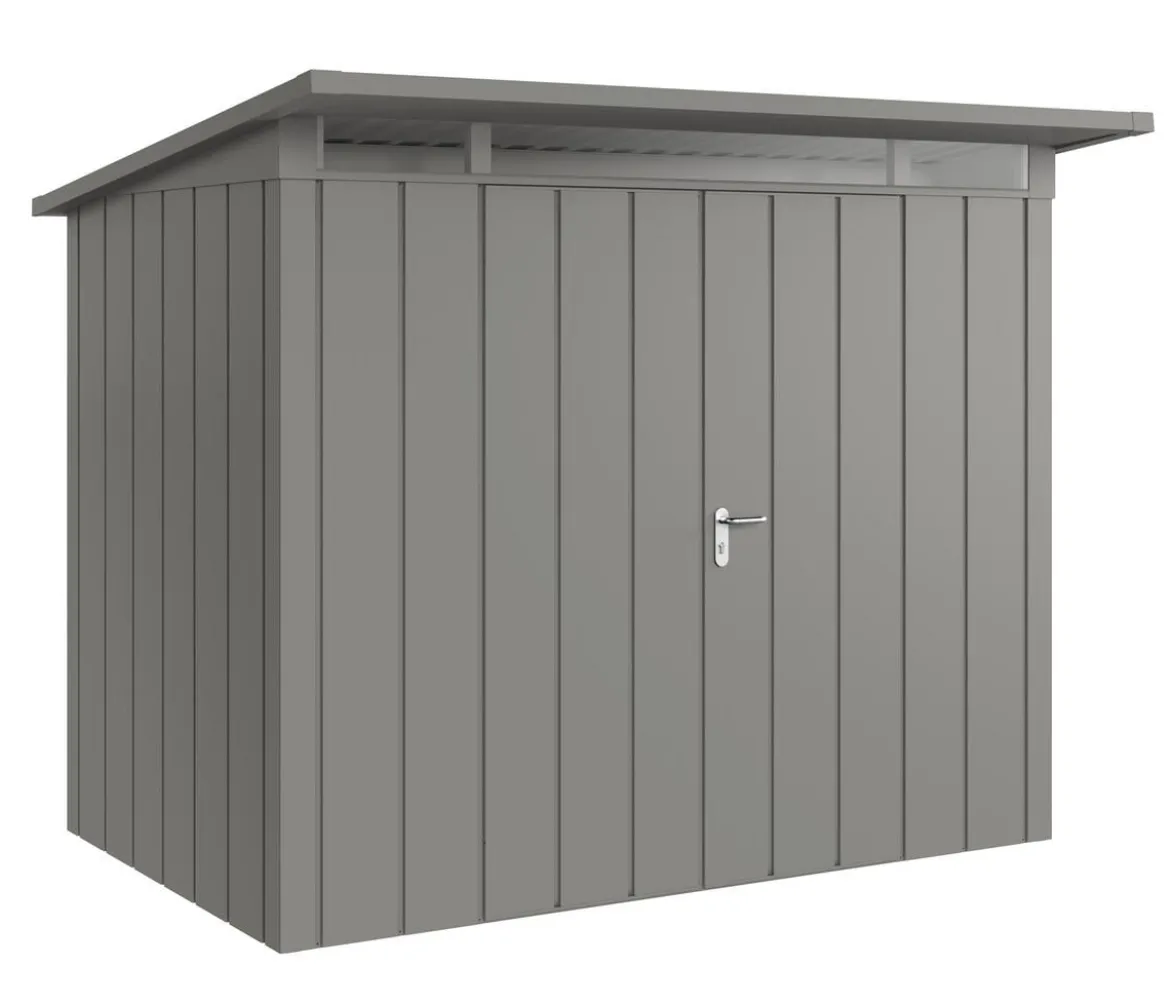 Hörmann Metallgerätehaus Juno JPD8 M-Sk Motiv Modern mit Doppeltür, ca. B277/H224/T214 cm