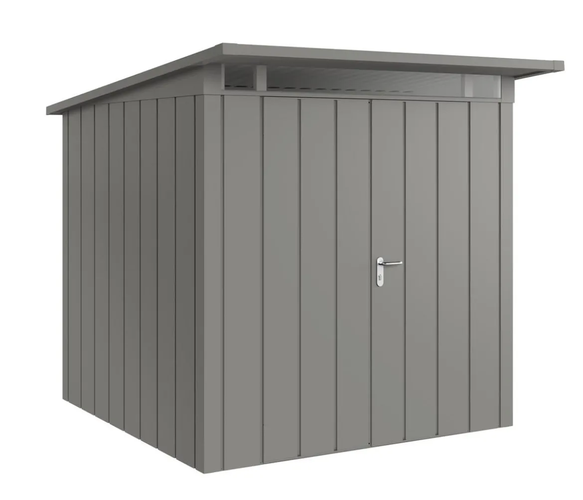 Hörmann Metallgerätehaus Juno JPD5 M-Sk Motiv Modern mit Doppeltür, ca. B229/H224/T262 cm
