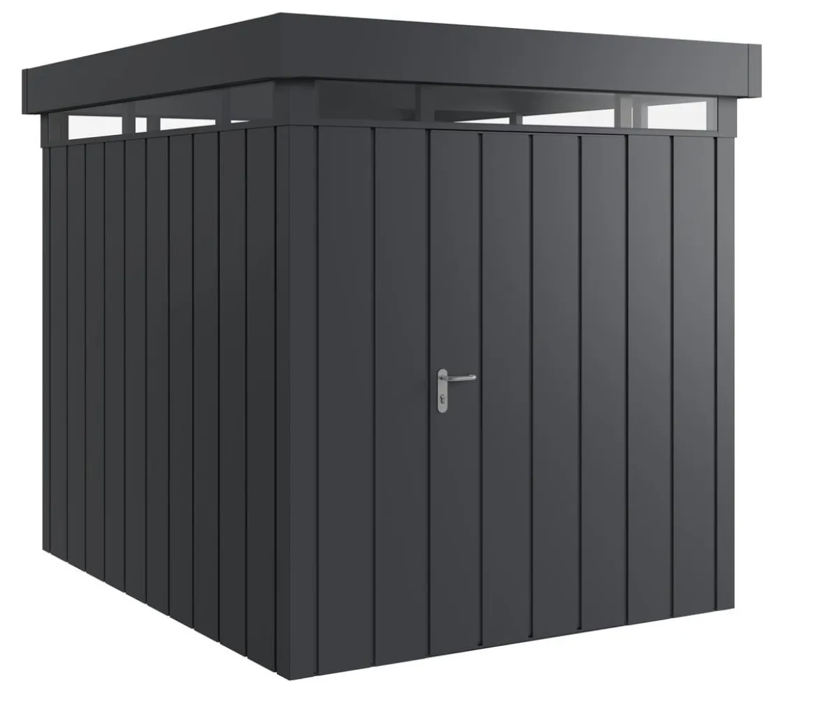 Hörmann Metallgerätehaus Juno mit Lichtband JFD6 M-Sk, ca. B229/H239/T277 cm
