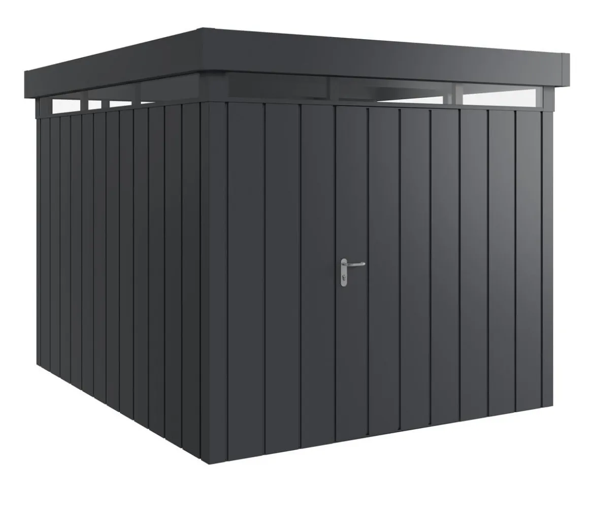 Hörmann Metallgerätehaus Juno mit Lichtband JFD11 M-Sk, ca. B277/H239/T325 cm