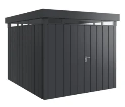 Hörmann Metallgerätehaus Juno mit Lichtband & Doppeltür JFD11 M-Sk, ca. B277/H239/T325 cm