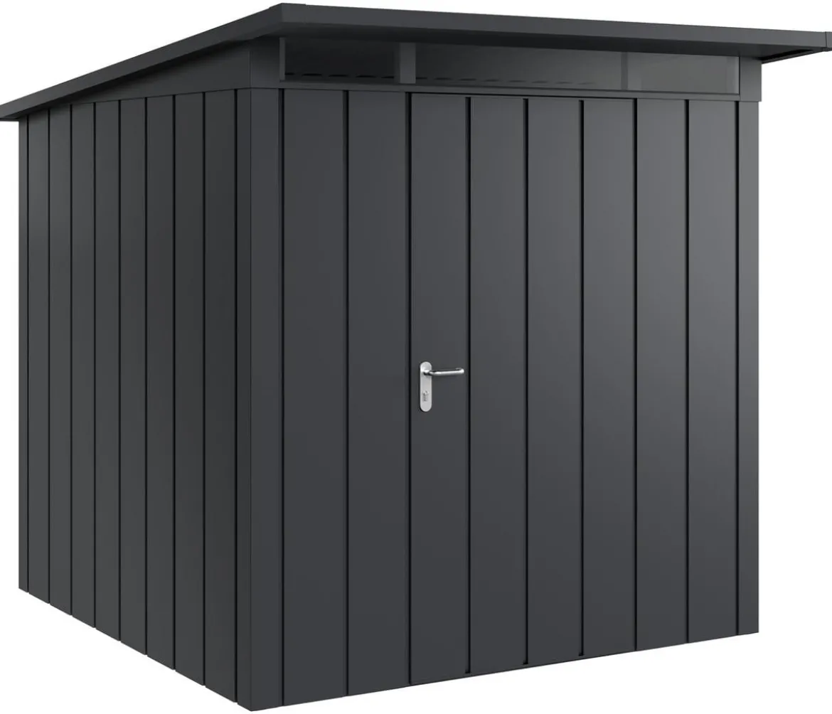 Hörmann Metallgerätehaus Juno JPD5 M-Sk Motiv Modern, ca. B229/H224/T262 cm