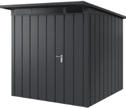 Hörmann Metallgerätehaus Juno JPD5 M-Sk Motiv Modern, ca. B229/H224/T262 cm